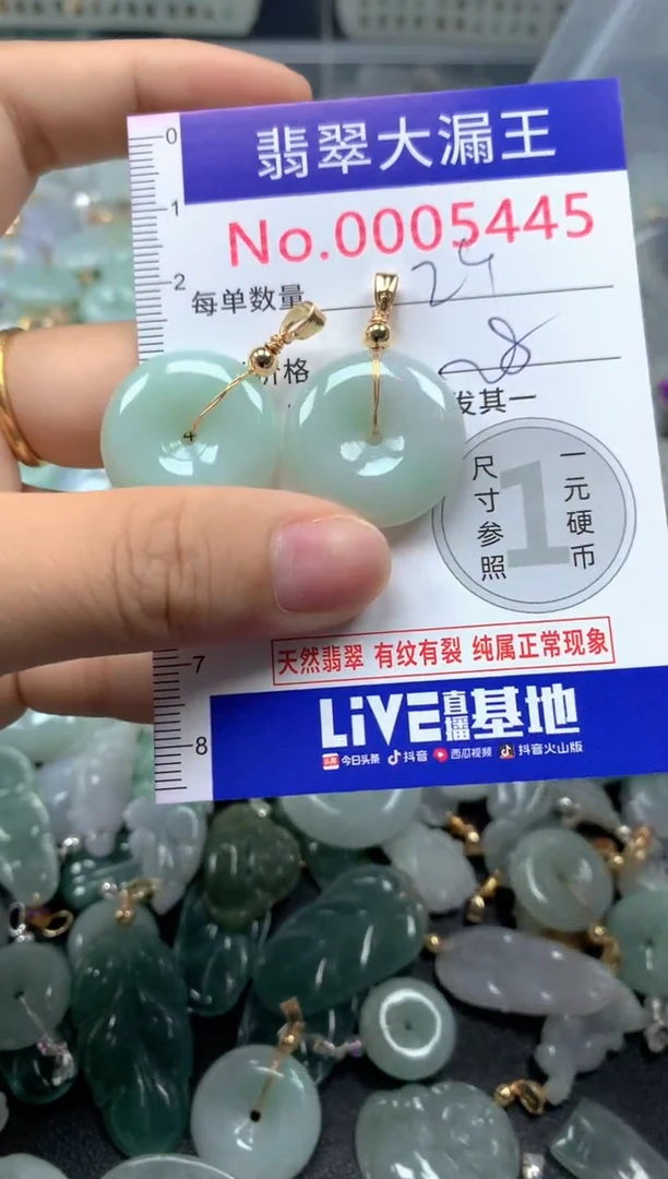 颈饰未镶嵌翡翠5445