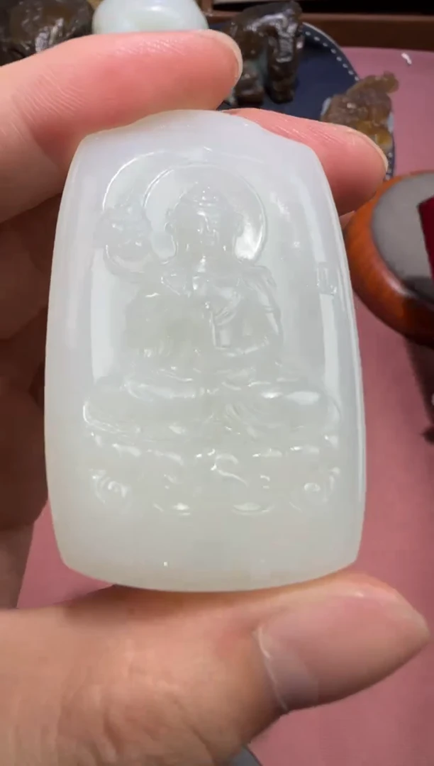 和田玉未镶嵌吊坠(不含链)【钰609】35 7026