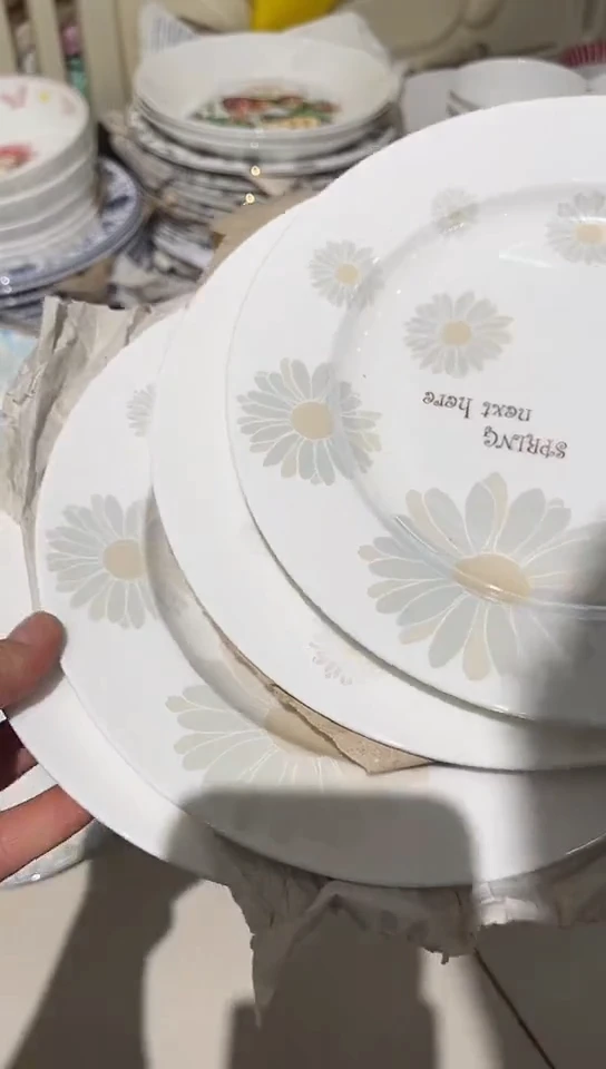 瓷8.75浅汤4只装