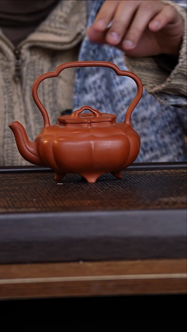 茶壶紫砂宜兴手工原矿紫砂壶001