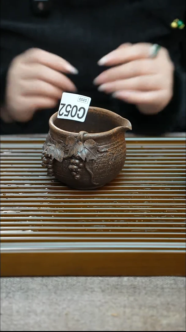 手工粗陶茶具每只不一样-