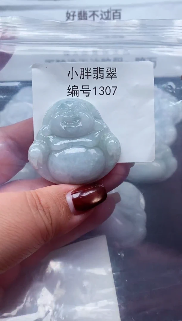 颈饰未镶嵌翡翠缅甸天然A货翡翠1307