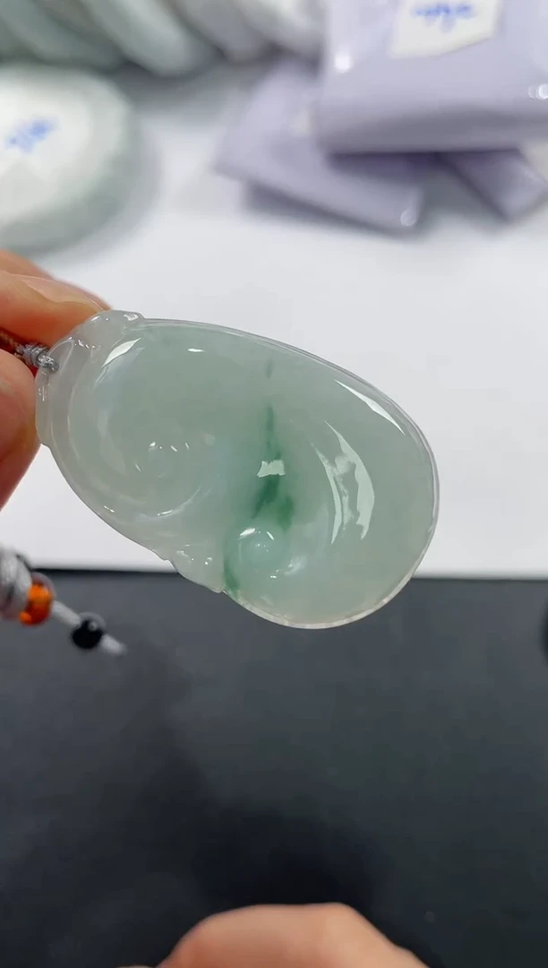 颈饰未镶嵌翡翠基地发货H 3910 如意