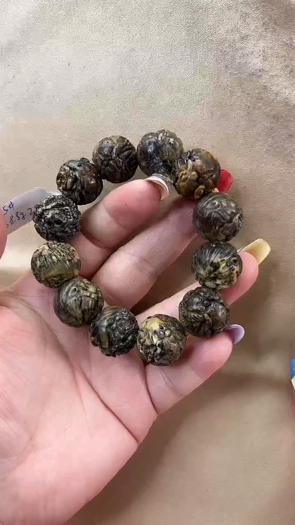 未镶嵌琥珀手串手串