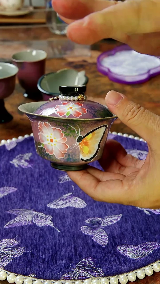 亘古文创茶具分享@ABSD盖碗