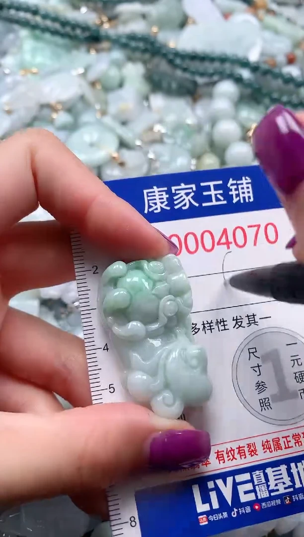 颈饰未镶嵌翡翠4070