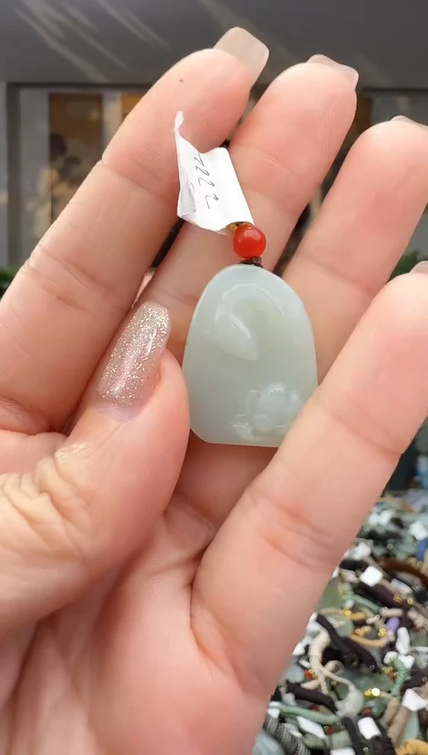 颈饰未镶嵌和田玉拍一发一多样性发货