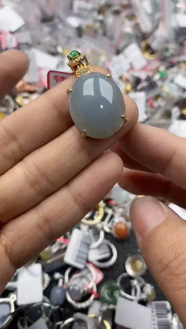 银S925镶嵌戒指翡翠11-11-11---5