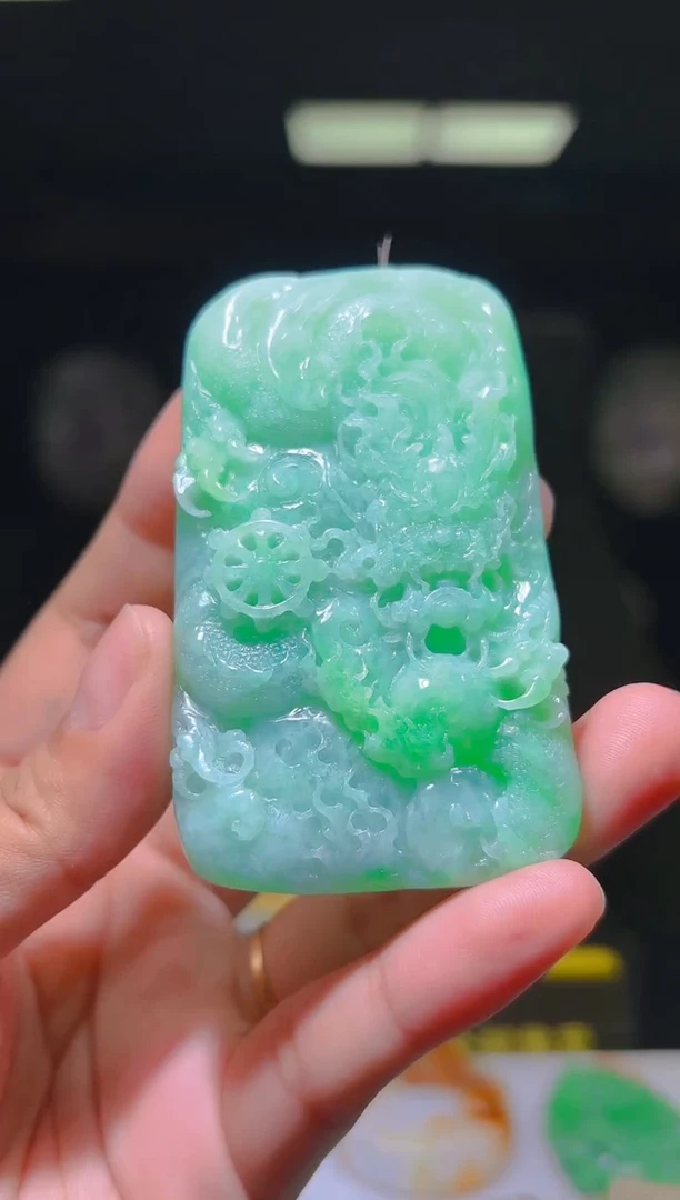 未镶嵌定制翡翠12/1108/L/龙