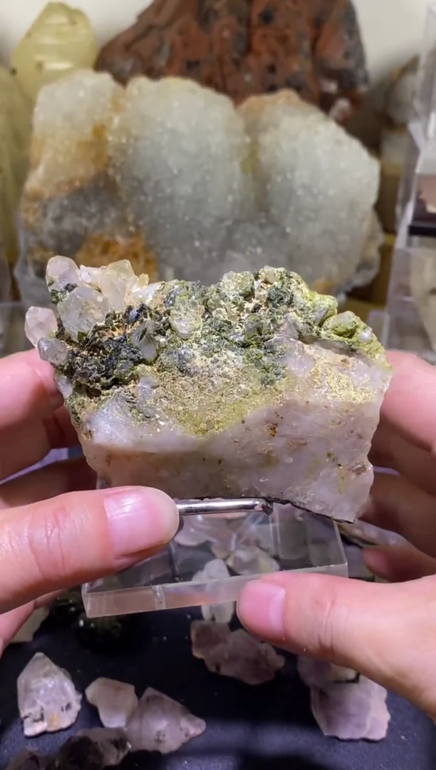 未镶嵌珠宝半成品水晶51号四川美姑超七花园水晶