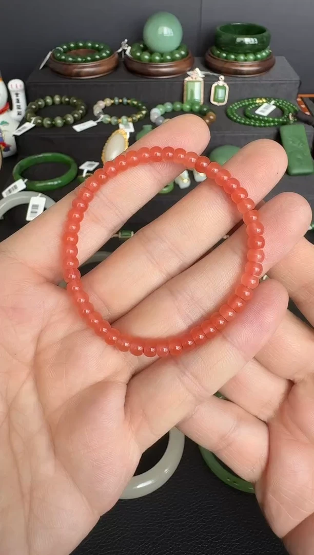 未镶嵌手串南红玛瑙JJ07手串