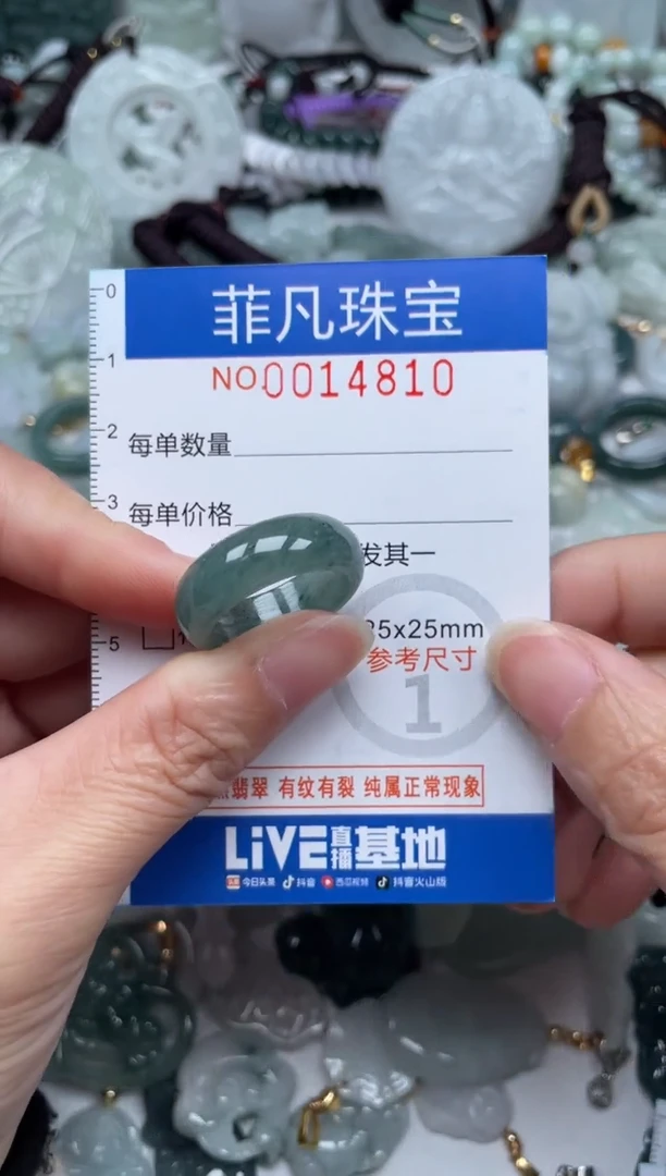 颈饰未镶嵌翡翠14810