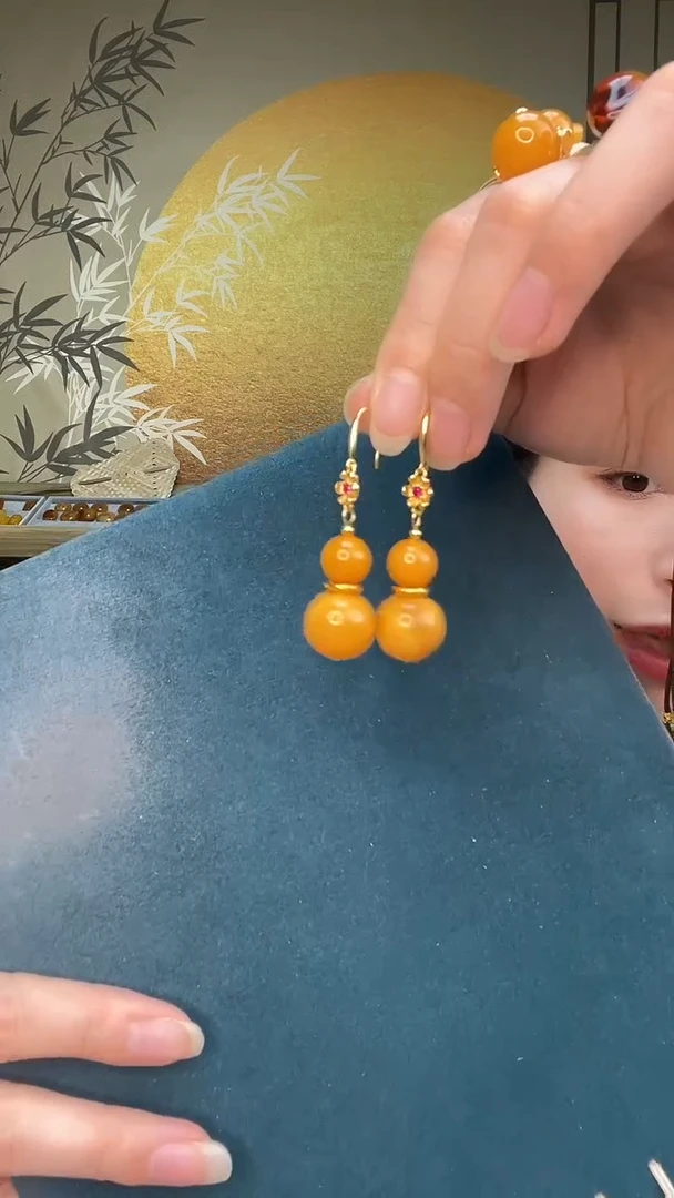 裸石琥珀未镶嵌天然蜜蜡A3247