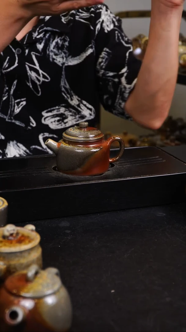 茶壶紫砂宜兴紫砂柴烧壶
