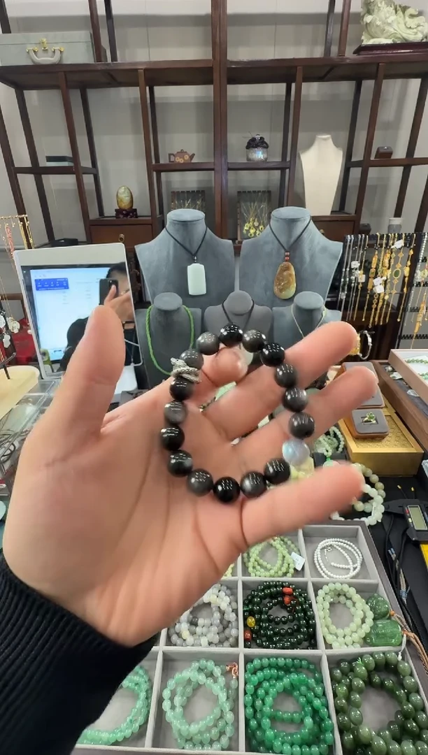 未镶嵌手串和田玉手串