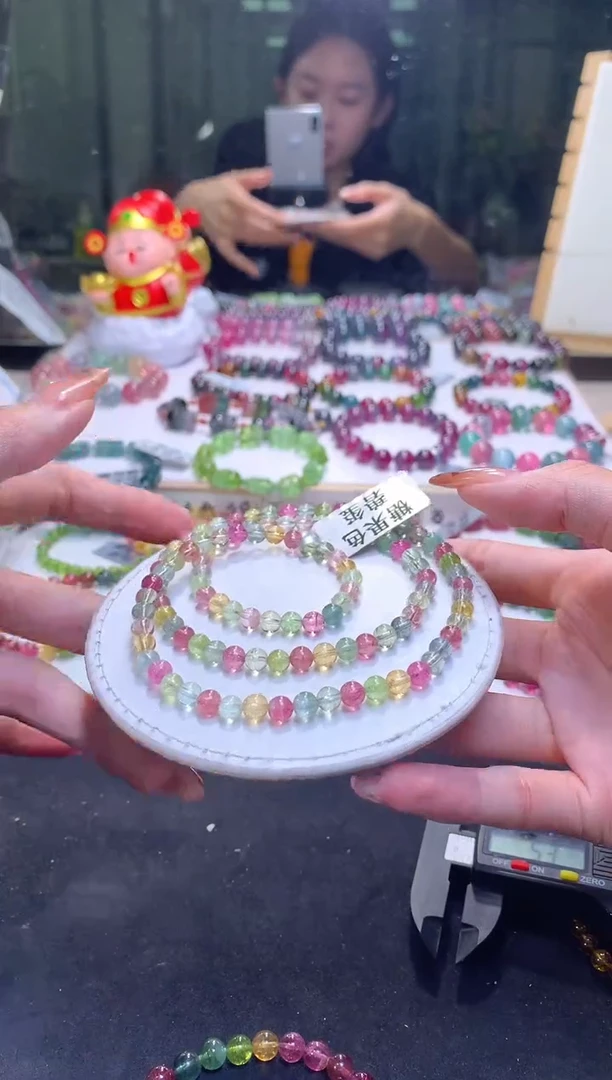 未镶嵌手串碧玺A22【天然碧玺】