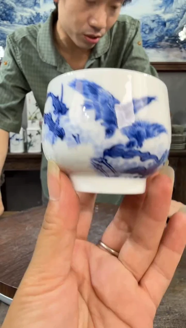 吴义松陶瓷联盟手绘陶瓷编码：86