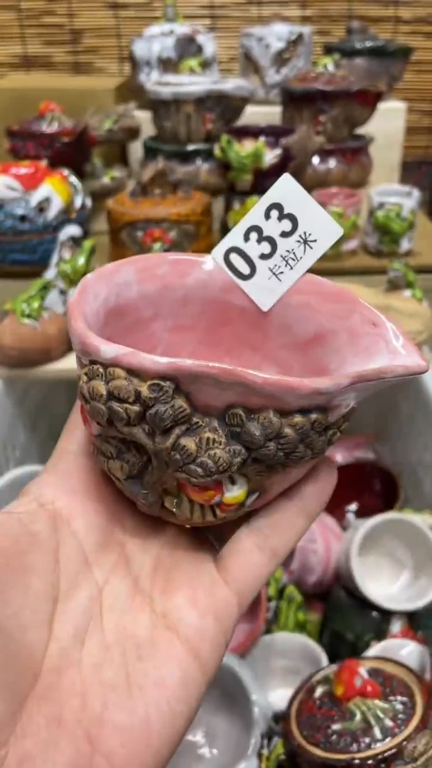 润****5033精美粗陶手工柴烧
