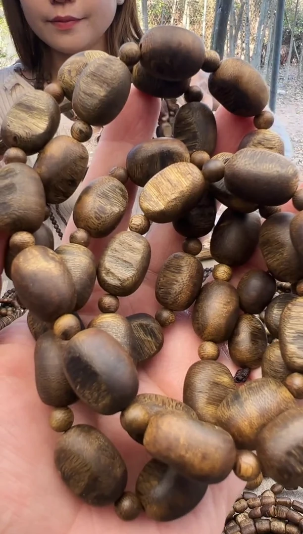 【闪购商品】沉香手串奇楠老料多圈瘤疤珠保70克发一条 收藏级