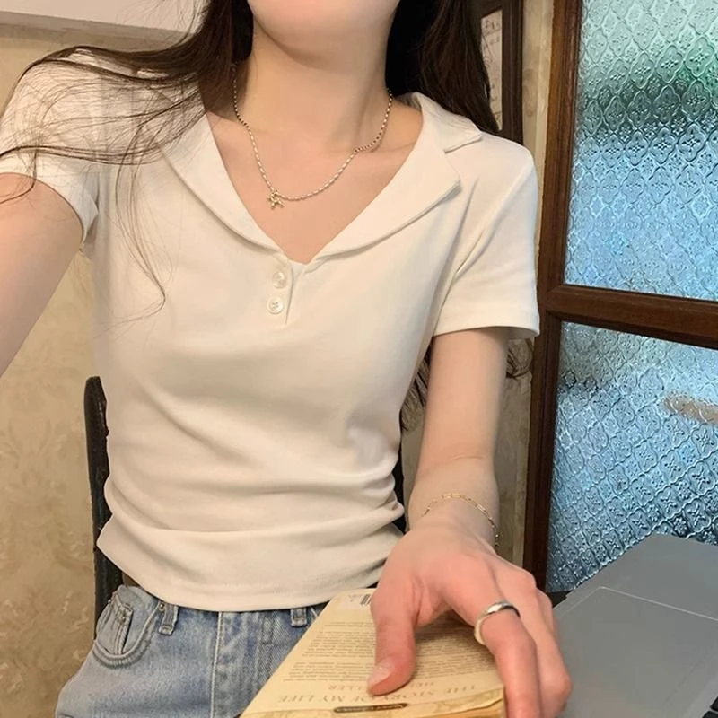 【晓晓1】大码微胖休闲短袖t恤女装2025新款夏季正肩遮肉显瘦上衣