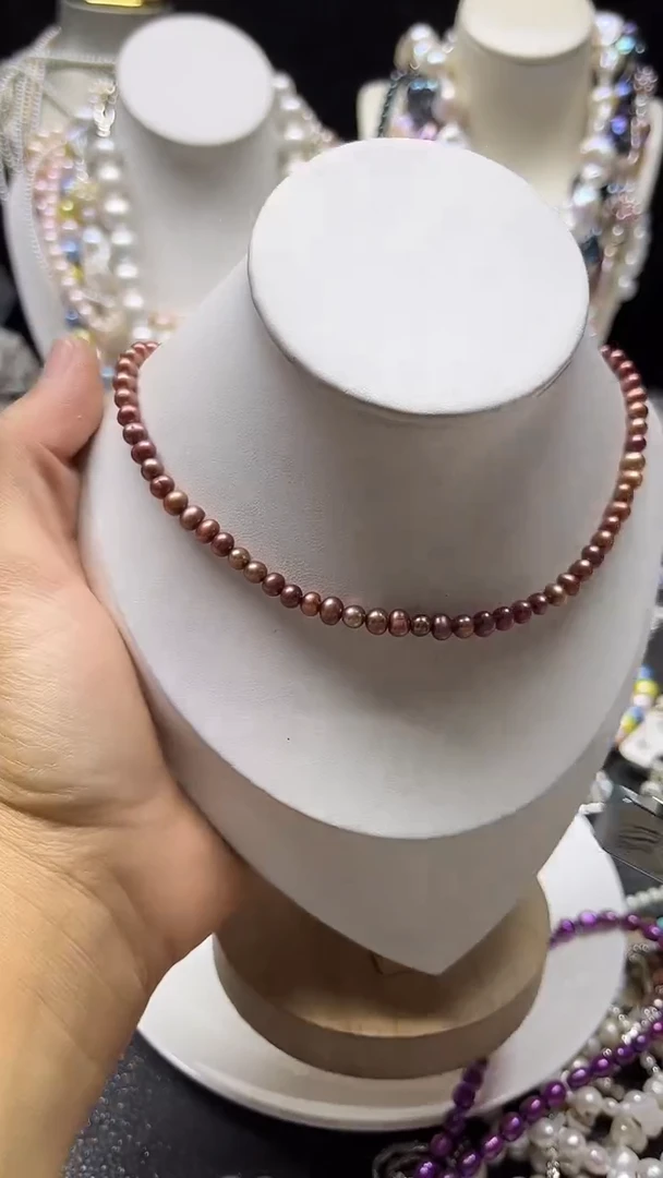 颈饰未镶嵌淡水珍珠多人