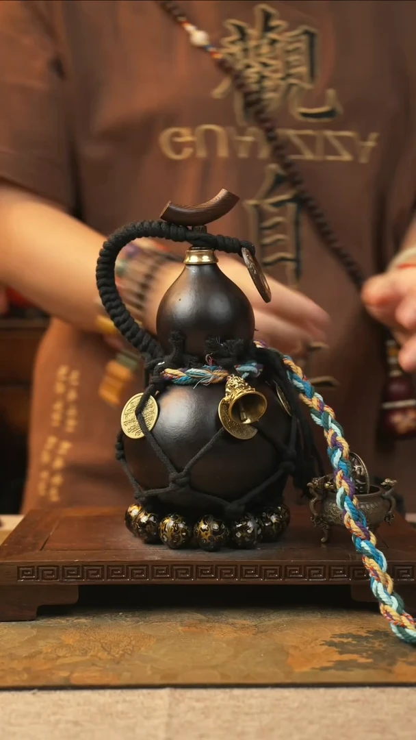 406大漆一物一拍记葫堂出品【不带手串】