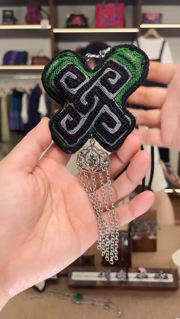 织绣1951黔东南苗族刺绣