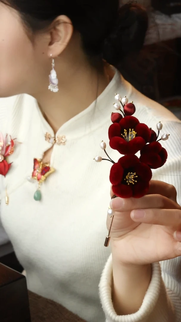 【闪购商品】刺绣纯手工非遗国风饰品