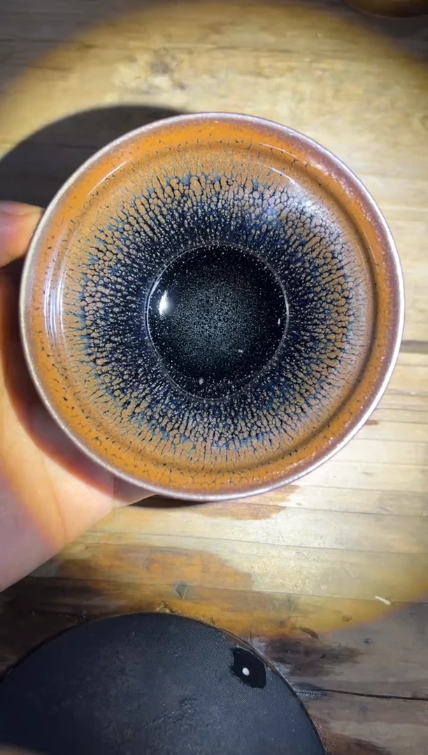 茶盏老木头精品柴烧174