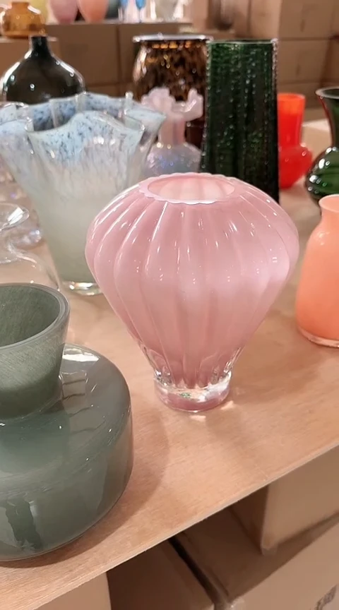 【闪购商品】玻璃粉色热气球