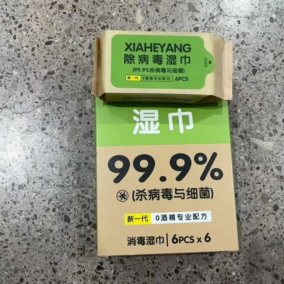 除病毒湿巾6抽/包 15792