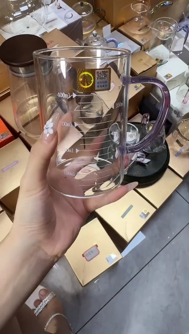 @@禾器晶彩青雍杯浅紫色