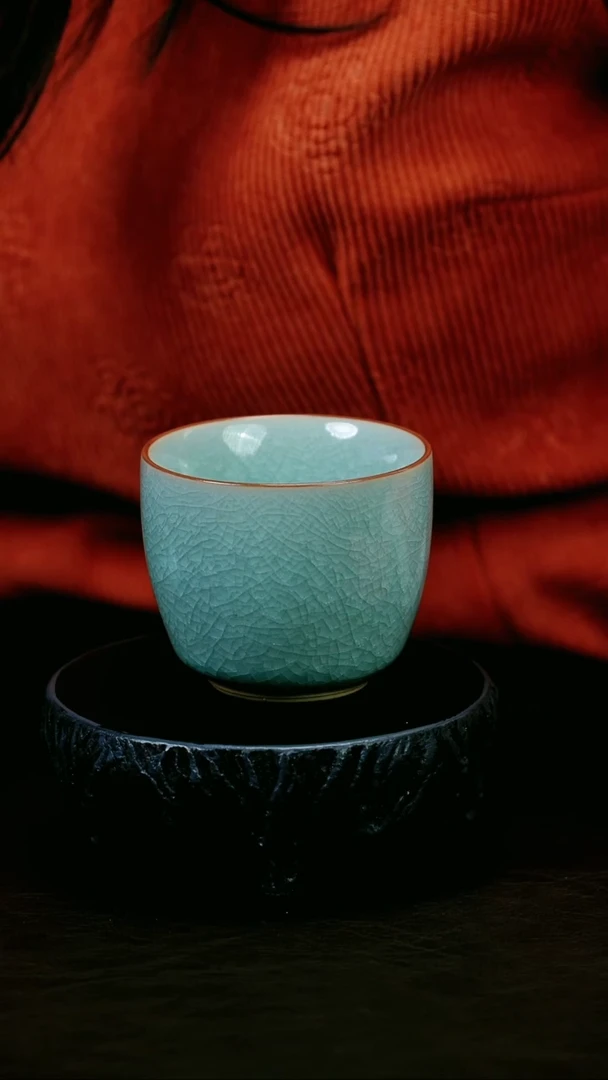 【闪购商品】冰片茶杯功夫茶具汝瓷