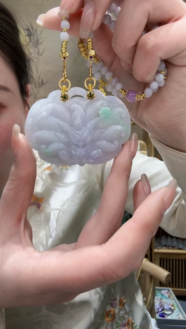 【闪购商品】翡翠颈饰未镶嵌吊坠