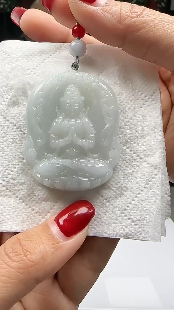 【闪购商品】翡翠颈饰未镶嵌天然翡翠A货吊坠