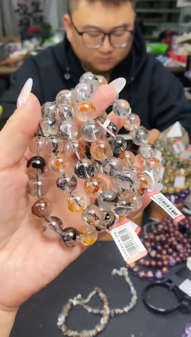 【闪购商品】水晶手串未镶嵌手串247多样性发其一