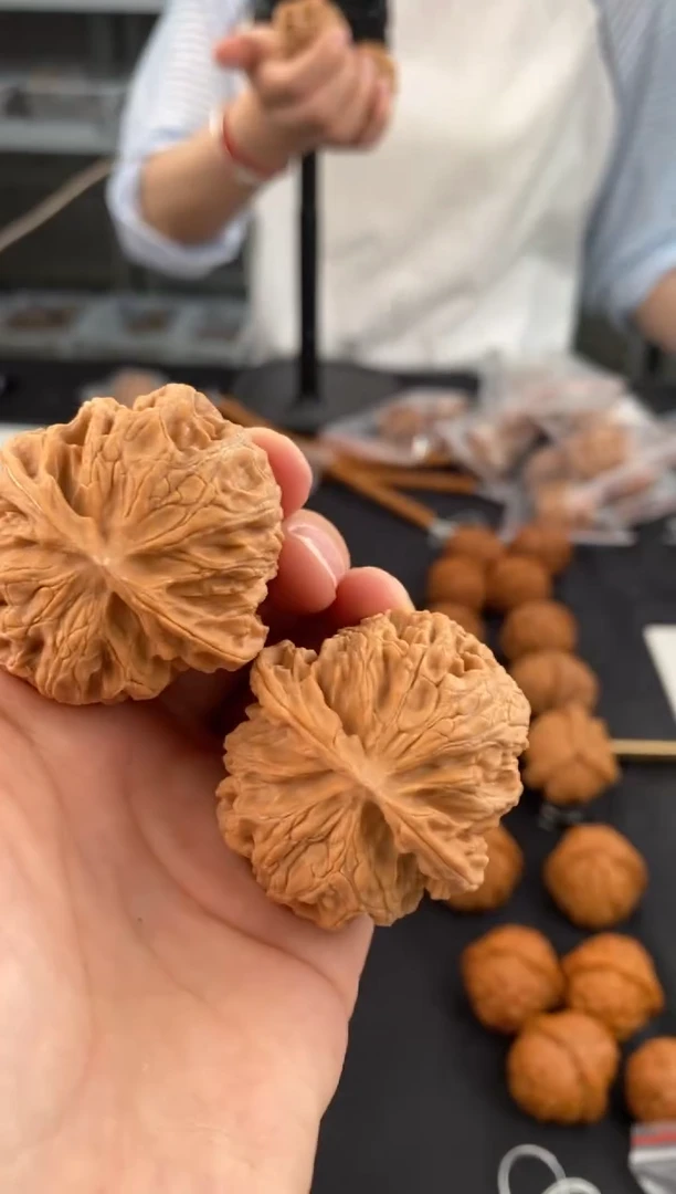 文玩核桃把件苹果园40-s402