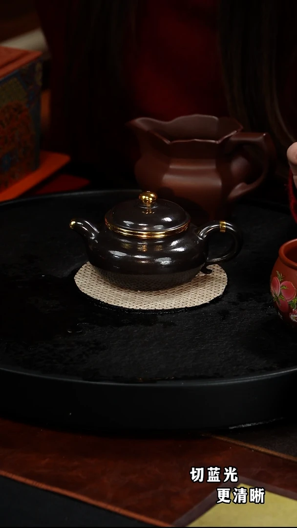 茶壶紫砂赵小俊 仿古55 高黑料 200 毫升