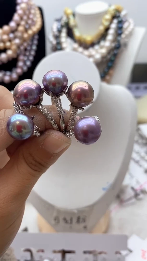 【闪购商品】淡水珍珠颈饰钛钢119