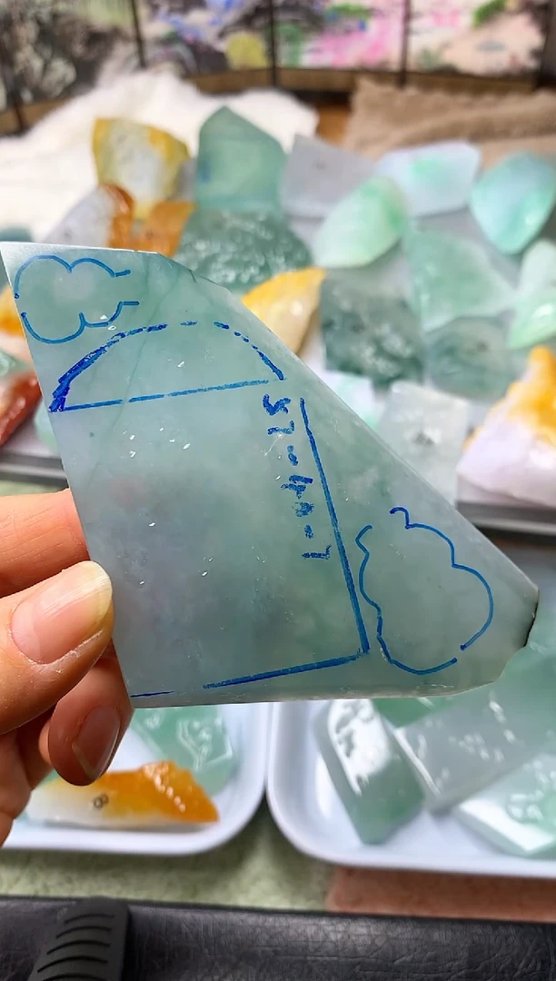 颈饰未镶嵌翡翠11