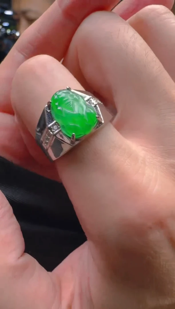 未镶嵌戒指翡翠0970389673多样性发货