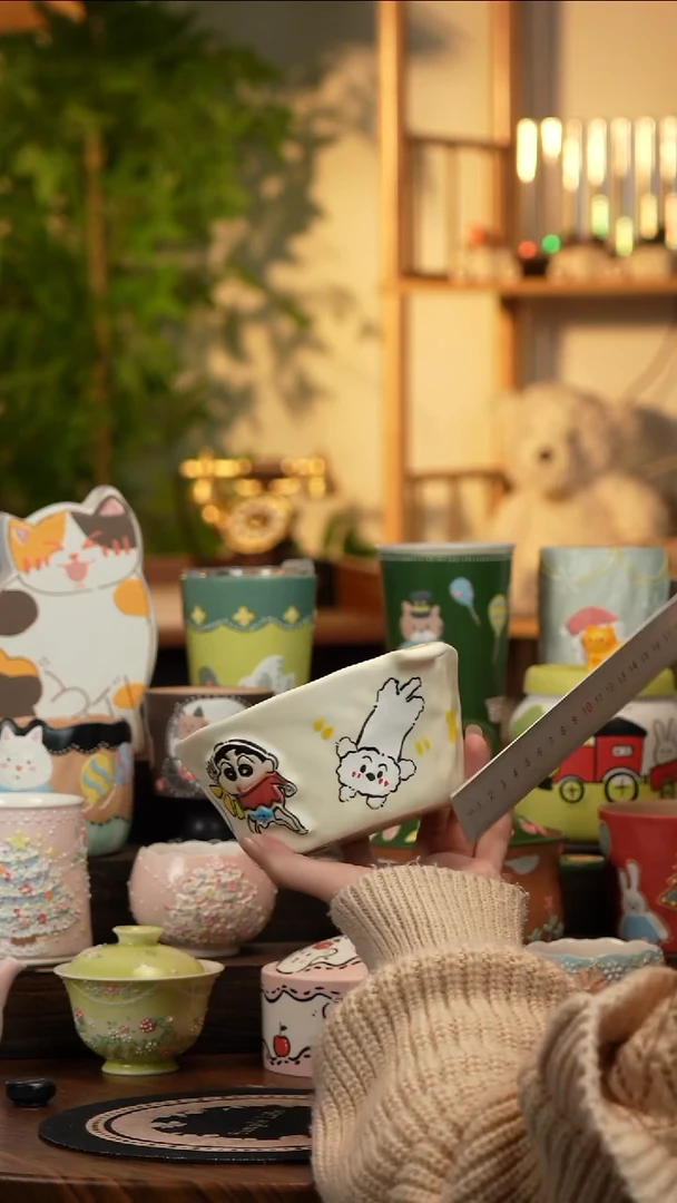 瓷片瓷B021景德镇原创手工陶瓷