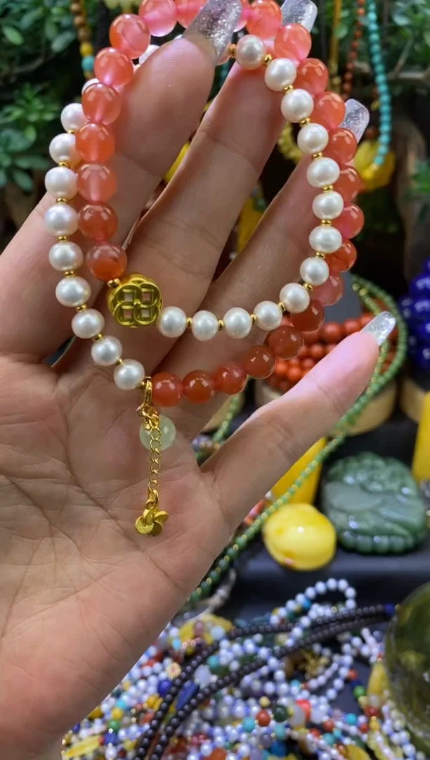 未镶嵌手链南红玛瑙南红手串