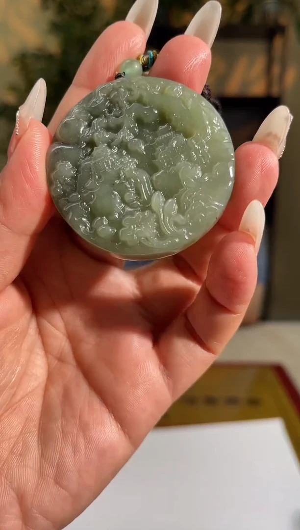 和田玉未镶嵌颈饰多样性拍一发一03025