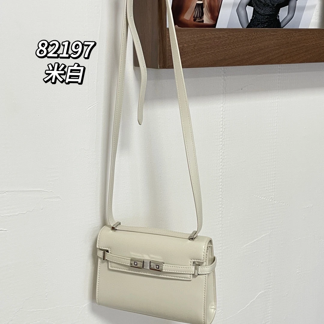 【南沙瑞熙】SK-82197-米白 然与纯小众设计感时尚单肩百搭女包