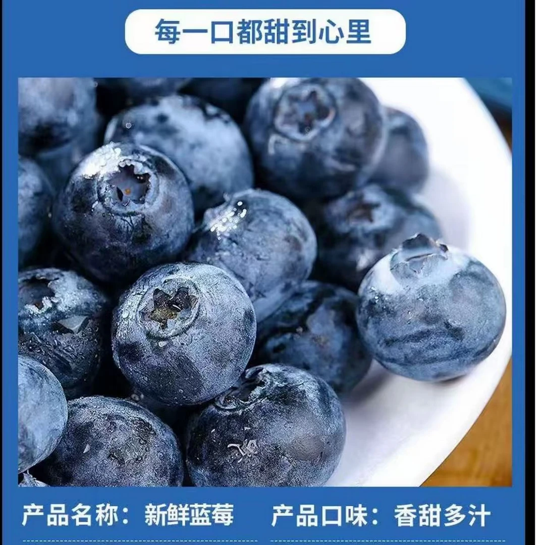 云南L25蓝莓花香味脆甜多汁22＋辽宁省