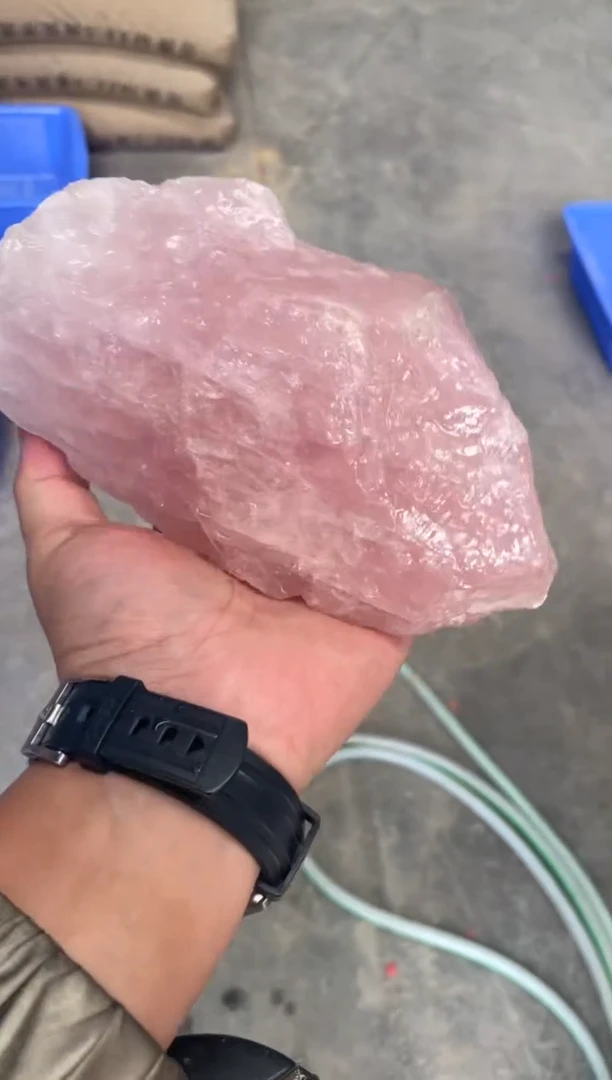 【闪购商品】芙蓉石原石未镶嵌天然粉水晶原石