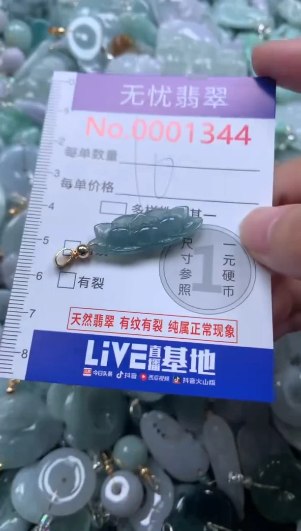 颈饰未镶嵌翡翠1344