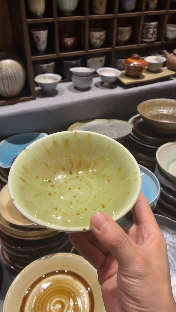 瓷片河*789枣花圆口碗1个