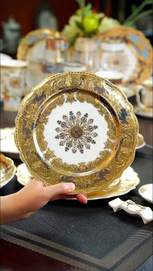 瓷片9英寸平盘   1个